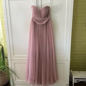 Size 6 Revelry mauve bridesmaid dress